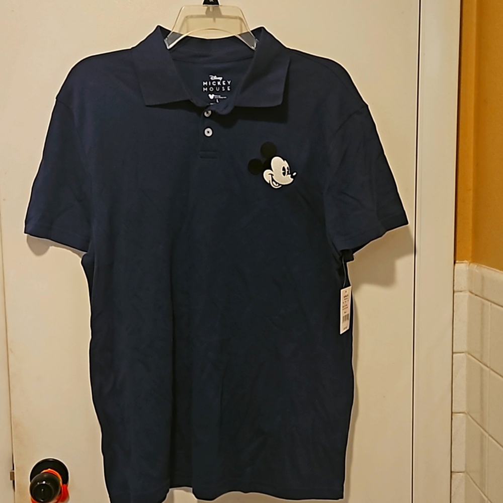 Mickey Mouse Men's Polo size Large